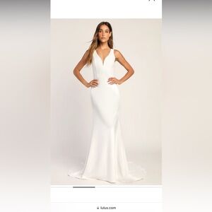 Ivory wedding dress. Absolutely stunning. NWT